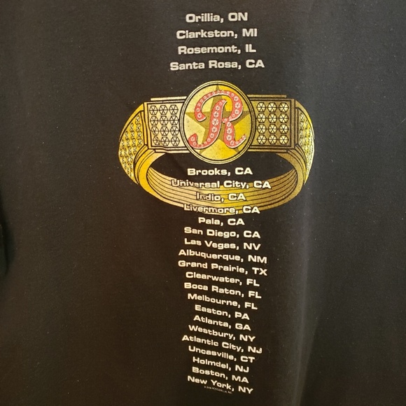 Ringo Starr All-Starr Band 2006 Tour S Band Shirt - Picture 5 of 7